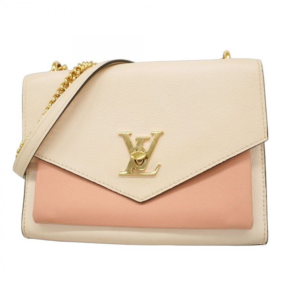 Louis Vuitton My Lock Me Chain Shoulder Bag Beige/Pink  Women's - Picture 1 of 10
